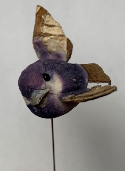 Vogel, blau